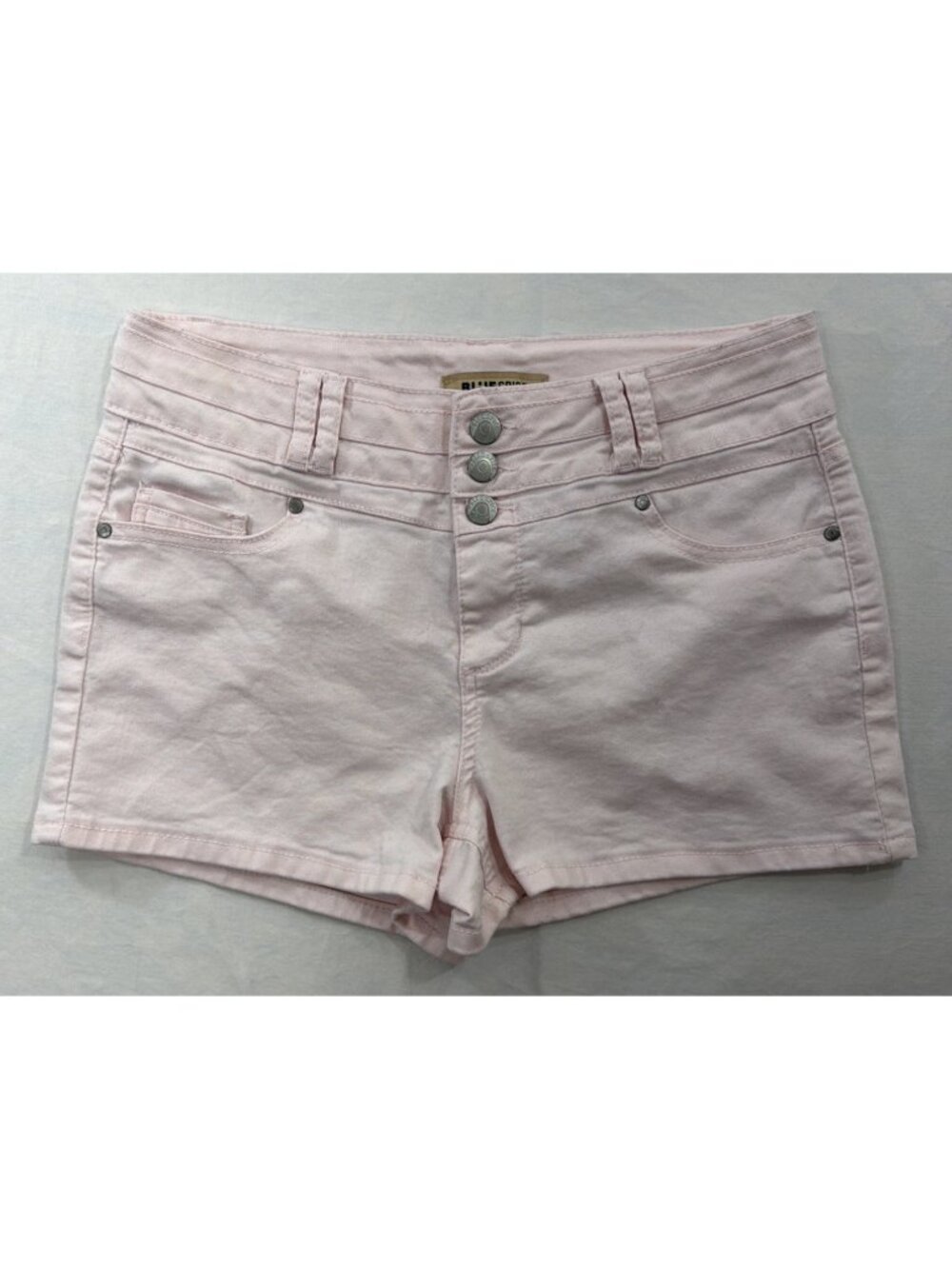 Size 9/10 Blue Spice Light Pink Three Button Shorts